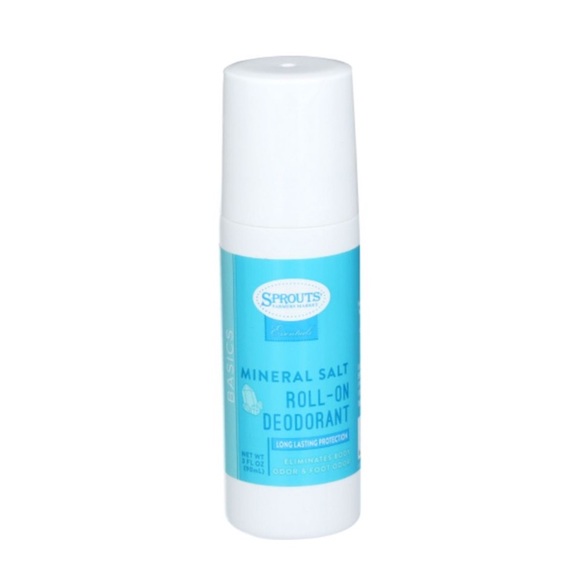 Sprouts Mineral Salt Roll on Deodorant Long Lasting Protection 3fl Oz 90m New - Picture 1 of 4